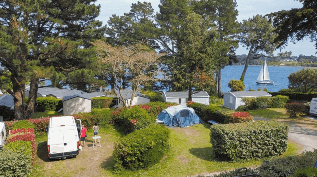 Emplacements camping golfe du morbihan