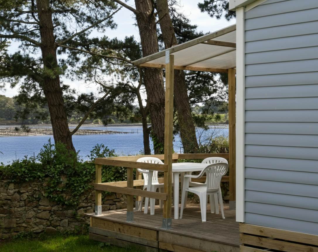 Mobil home Mouette-camping bilouris-Golfe du Morbihan