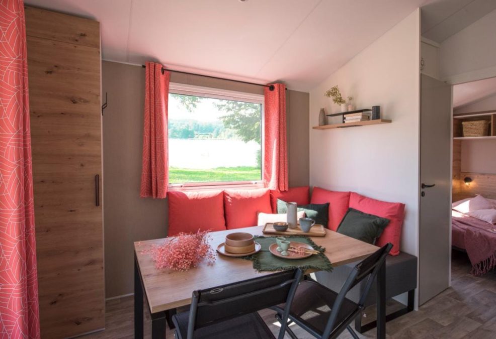 interieur-Mobil-home aigrette-camping bilouris-Golfe du Morbihan