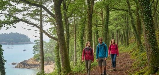 Balade-famille-golf-du-morbihan-arzon