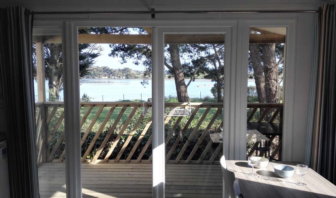 Mobil-home-goeland-camping bilouris-Golfe du Morbihan