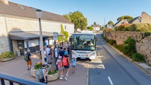 navette Arzibus camping à Arzon presquîle de Rhuys